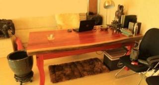 花梨木大板非洲红花梨大板实木原木办公桌时尚画案大吧