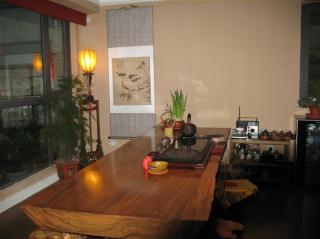 实木大板金丝柚木大板实木原木办公桌